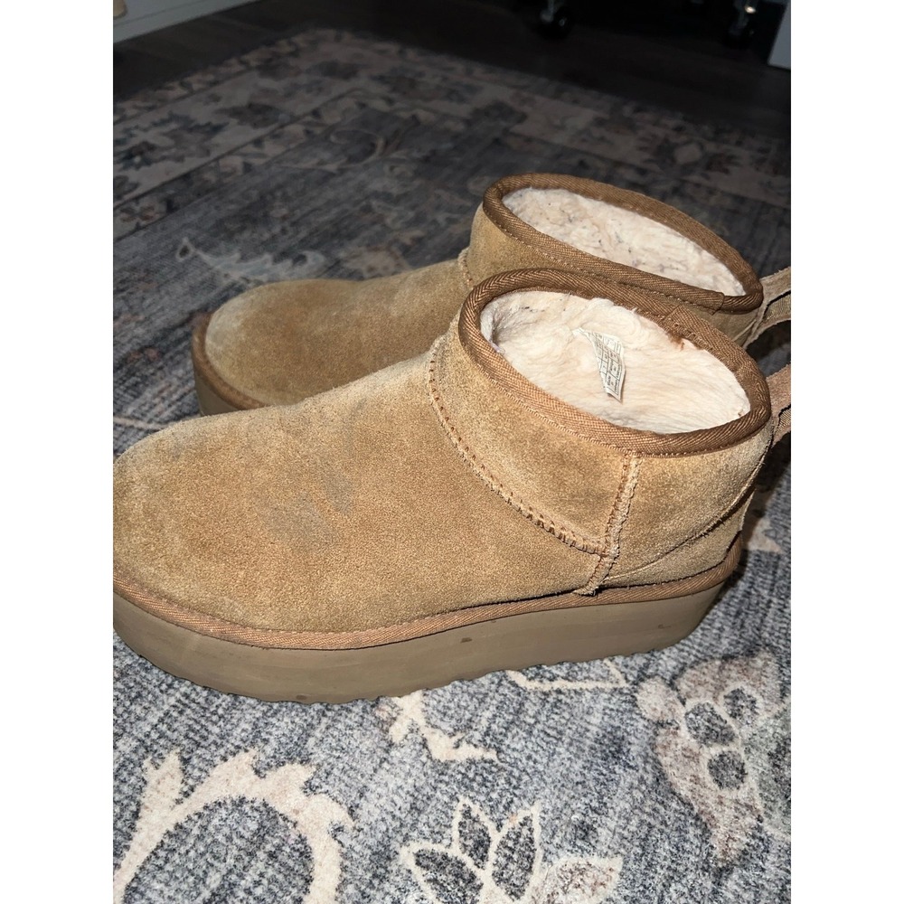 UGG Ultra Mini Platform Boot Chestnut - image 4